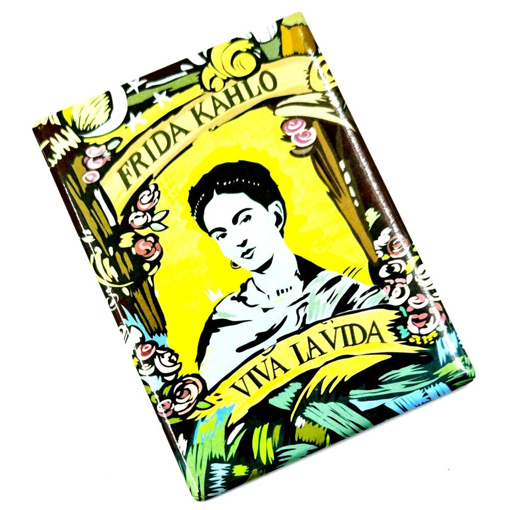 Frida Kahlo Refrigerator Magnet "Viva La Vida" NEW